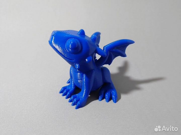 Дракон игрушка на 3д 3d принтере