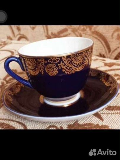 Чайная пара лфз синие