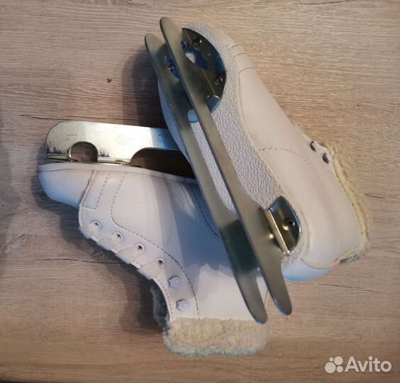Коньки двухполозные детские р.30
