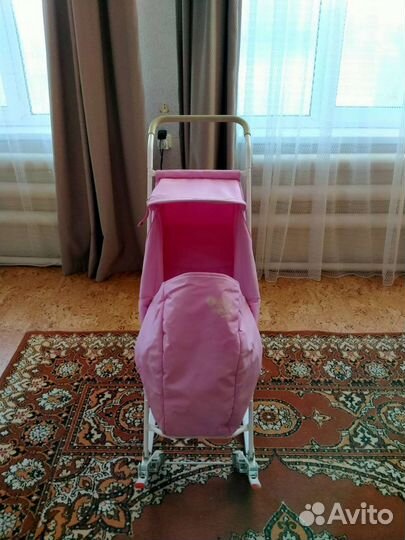 Детские санки с колесами бу