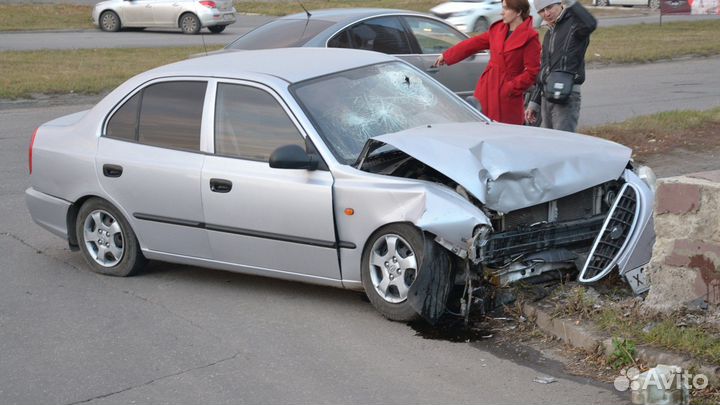 Разбор хендай акцент 2 hyundai accent II