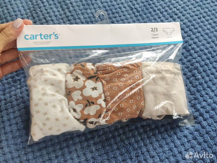 Комплект carters для девочки 18 m, 2t, 2-3 года