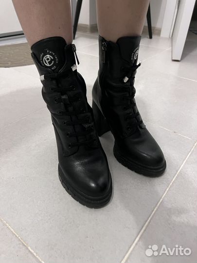 Ботильоны сапоги 35 натуральные