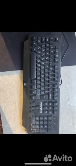 Клавиатура мышка наушники коврик микрофон