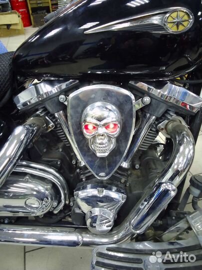 Корпус фильтра нулевик, для Yamaha xv 1700, 1600