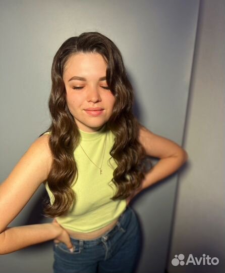 Укладка локоны