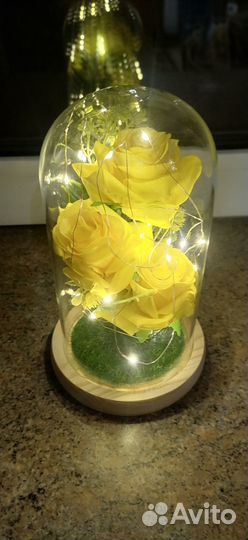 Розочки с Мишка и Фигурками в Колбе Подарок