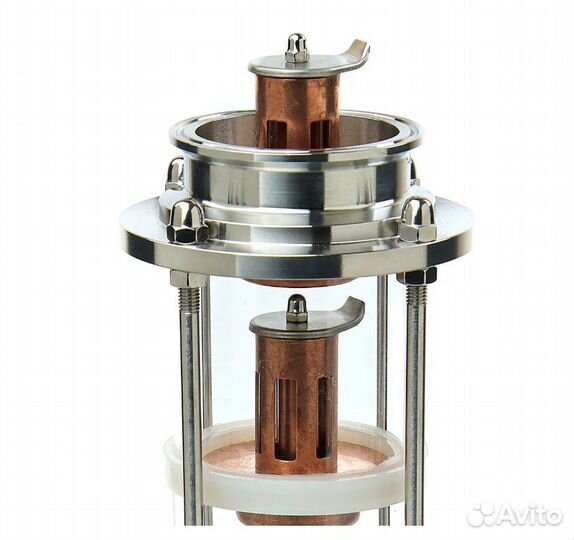 Колпачковая колонна, медь, 5 ур. кламп 3