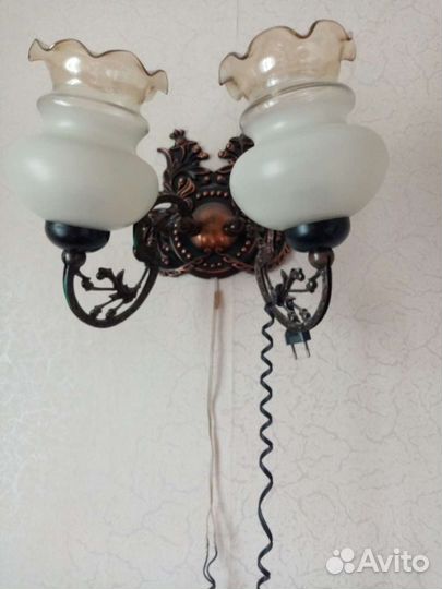 Люстра +бра