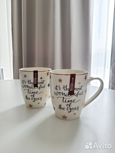 Новогодние кружки Home club