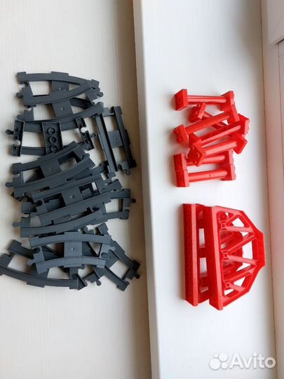 Lego duplo Поезд и мост 10874, 10872