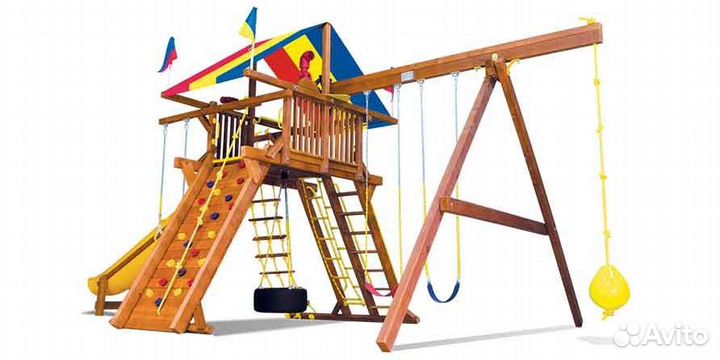 Детский городок Rainbow KingKong Castle II RYB