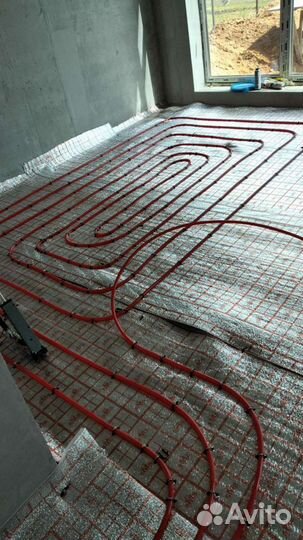 Отопление, тёплый пол в частном доме