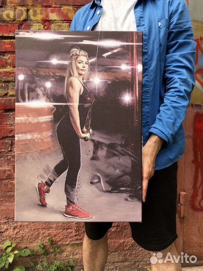 Портрет по фото. Картина