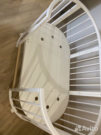 Детская кроватка круглая
