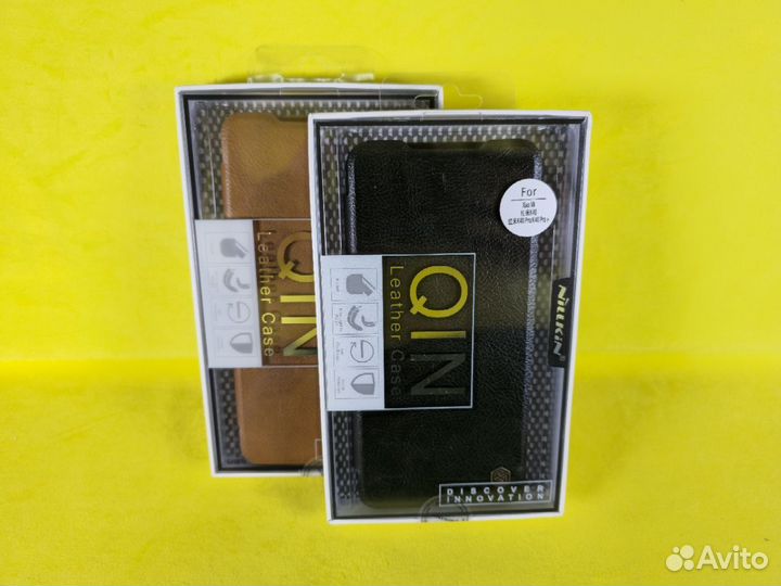 Чехол-книжка Leather Case Nillkin Poco F3