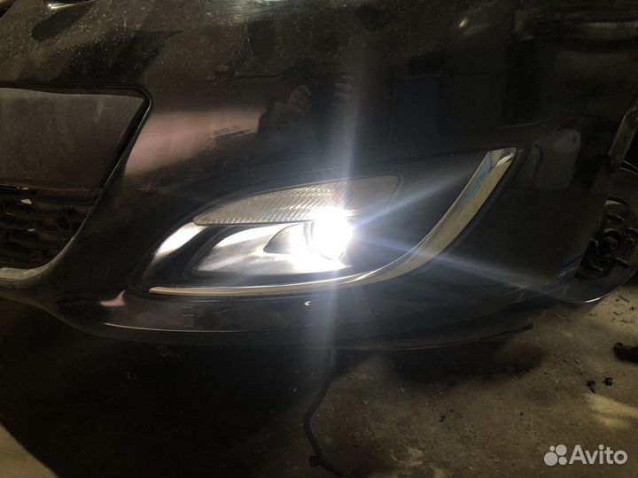 LED противотуманные фары opel astra j рестайл
