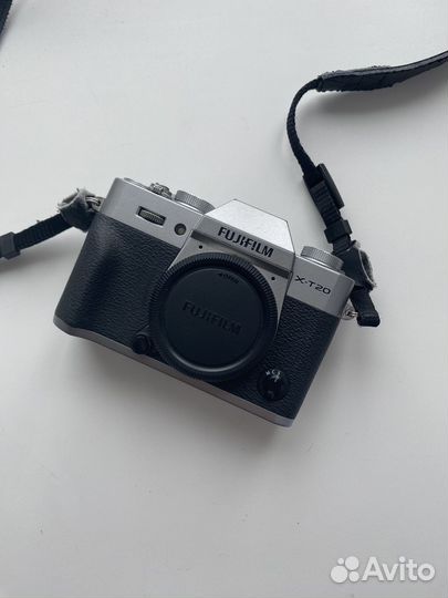 Фотоаппарат fujifilm xt20 silver