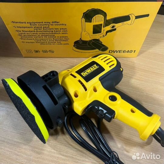 Полировальная машинка dewalt dwe 6401