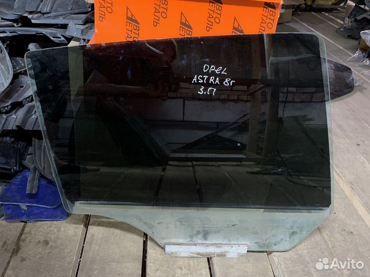 Стекло двери заднее правое opel astra h