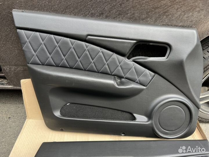 Обшивки дверей ваз 2110 2112евро