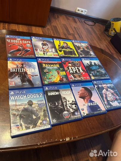 Ps4 slim 1tb с играми