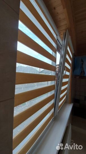 Жалюзи рулонные день ночь