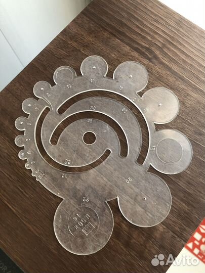 Линейки, трафарет, транспортиры СССР