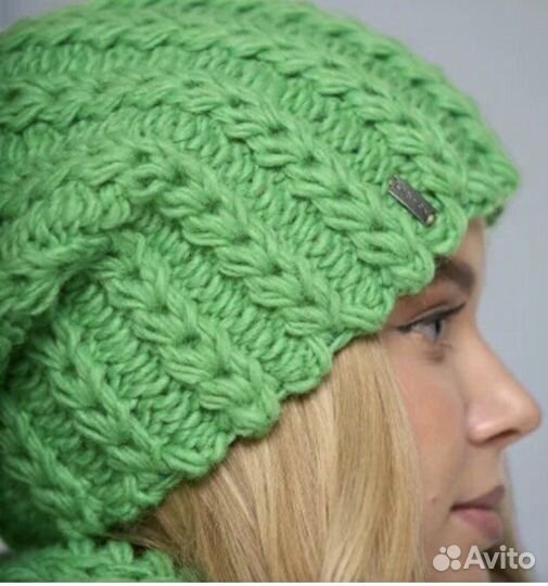 Комплект шапка и снуд