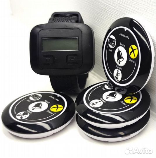 Кнопка вызова персонала, официанта, кальнщика