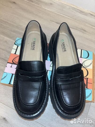 Лоферы женские 39 размер натуральная кожа
