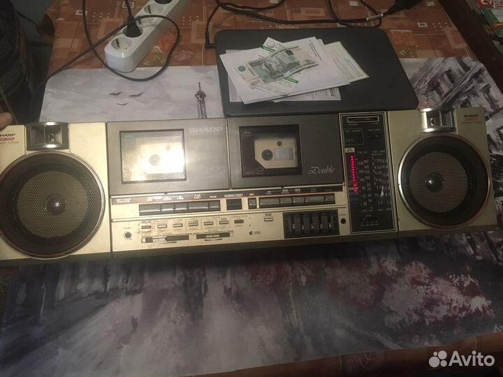 Магнитола Sharp QT-90ZG (made in Japan) Япония