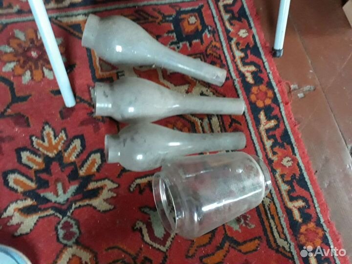 Лампы керосиновые. Стекла