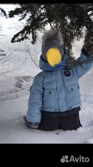 Пуховик на рост 92-98