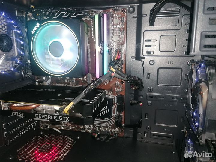 Игровой пк AMD Ryzen 5 Pro 16gb GTX1660s