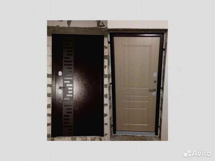 Входная дверь Урал мп с отделкой панель