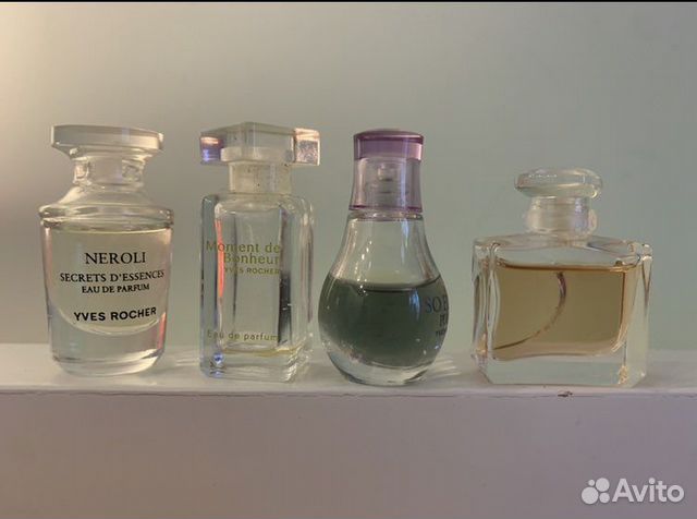 Флаконы миниатюры Ив Роше для коллекции