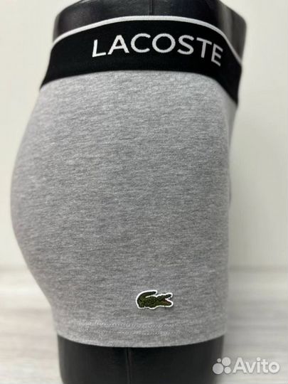 Трусы мужские боксеры lacoste набор 3 шт