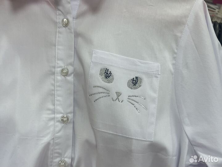 Блузка школьная для девочки