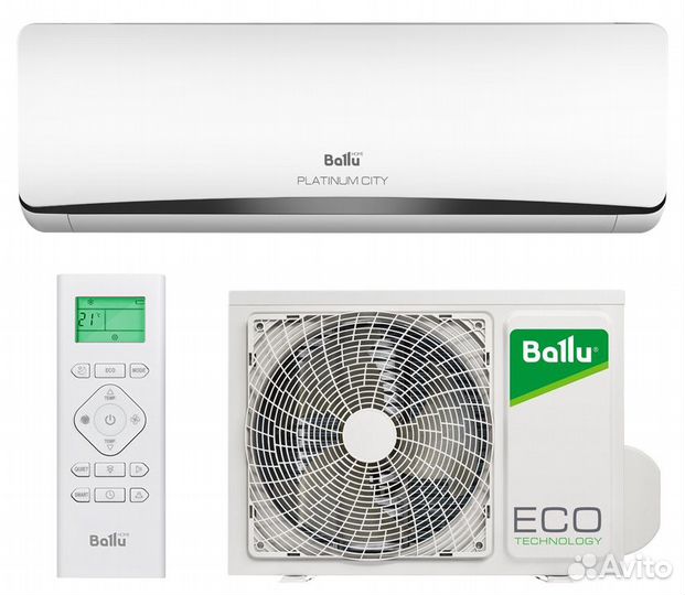 Сплит система новая Ballu 7,9,12,18,24,36,48,60