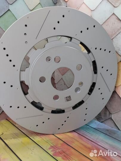 Диски тормозные задние для Mercedes GLE/GLS 167