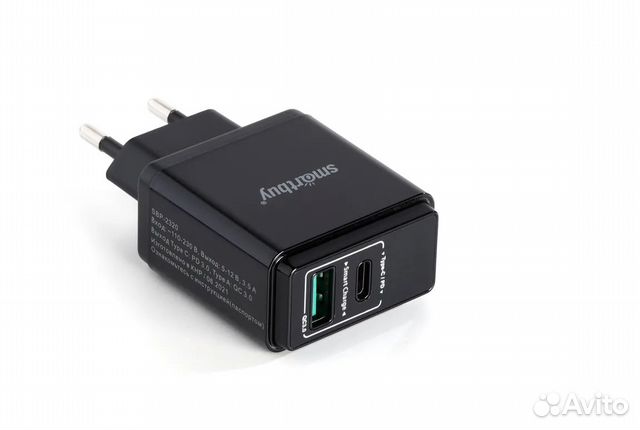 Быстрое зарядное устройство Smartbuy 3.6 А, 18 Вт