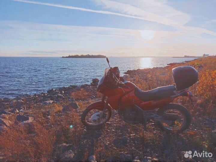 Kawasaki KLE500 с сигнализацией