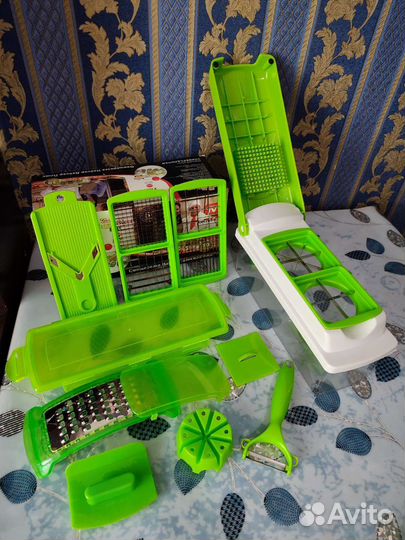 Кухонная утварь, посуда, овощерезка, фильтр и др