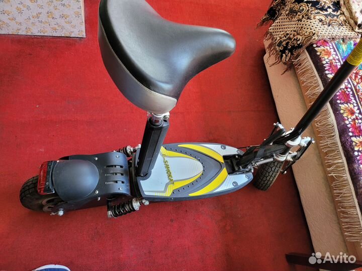 Электросамокат для взрослых с сиденьем