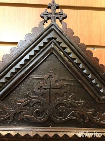 Старинный купеческий киот. Россия 19 век