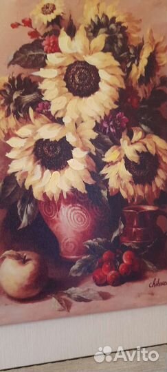 Икея.Картина маслом на холсте