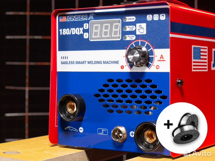 Полуавтомат Сварочный jonser 180 DQX с проволокой