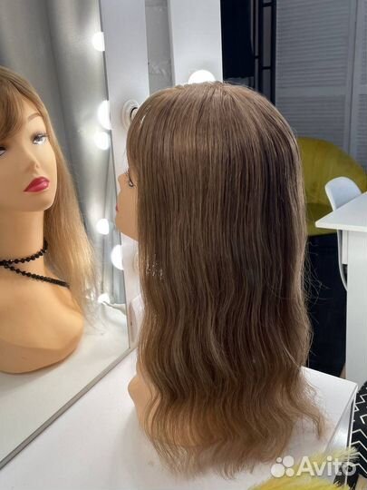 Накладка из натуральных волос