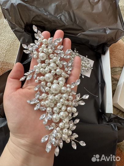 Украшение на голову свадебное